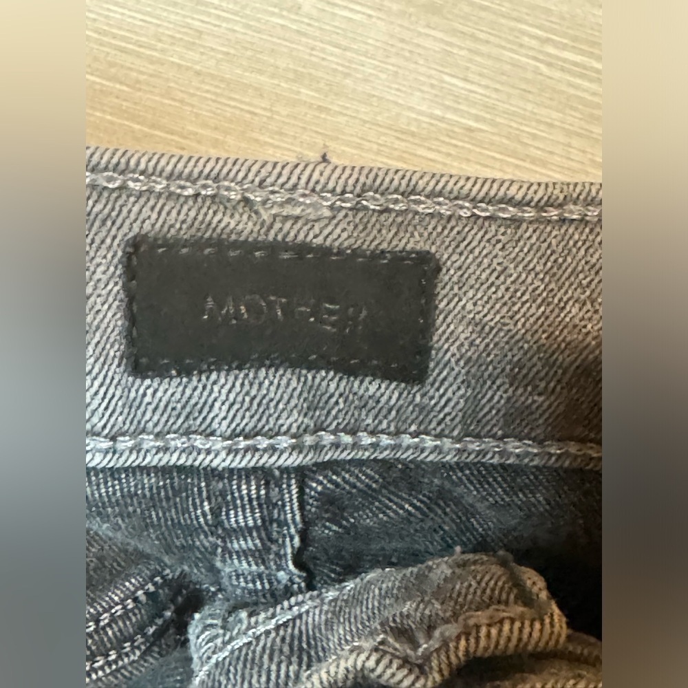 Mother grey high waisted size 26 skinny jeans - Picture 5 of 10